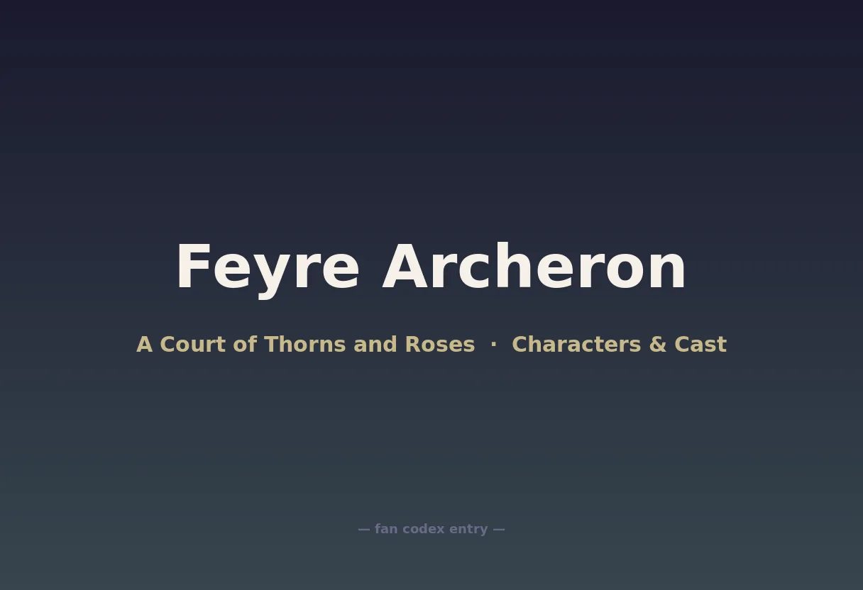 Feyre Archeron