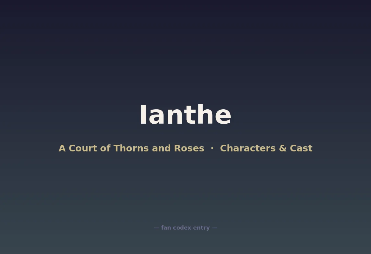 Ianthe