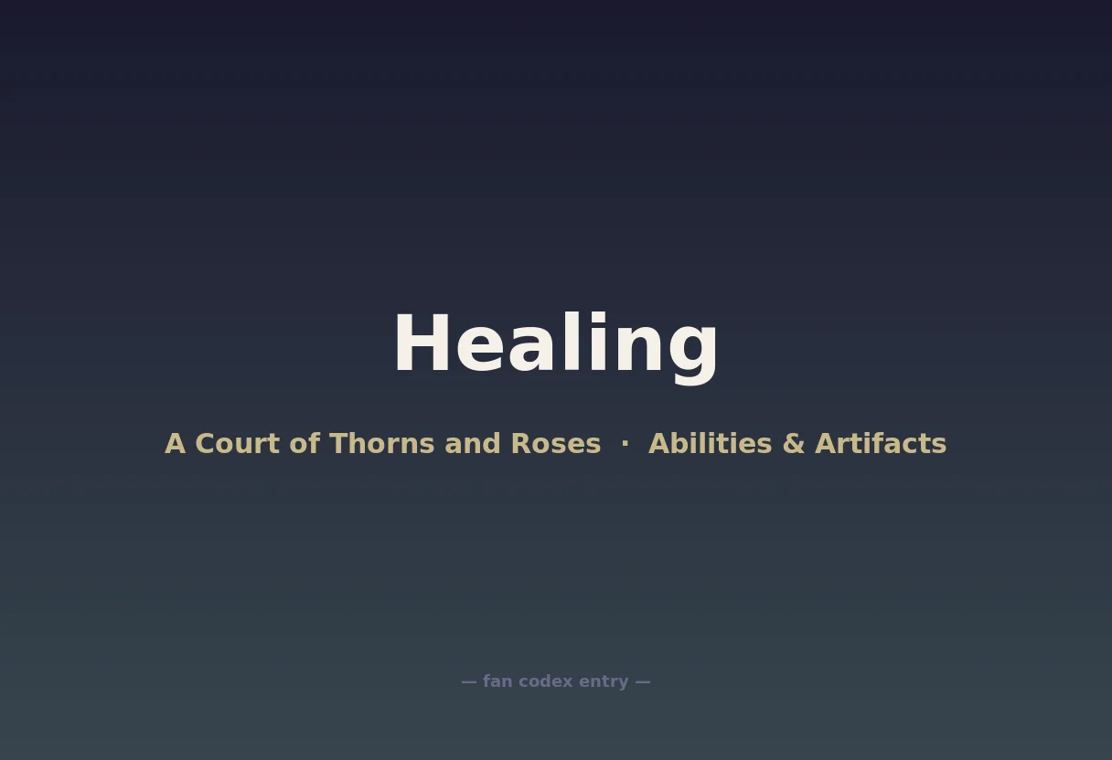 Healing